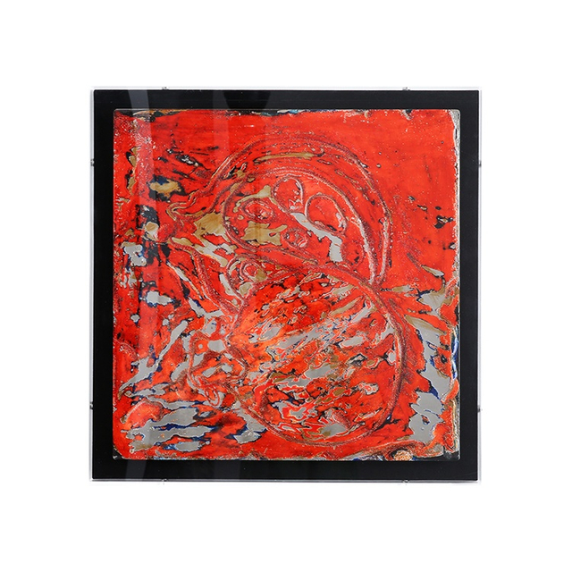 Artistic Abstract Acrylic Metal Printmaking