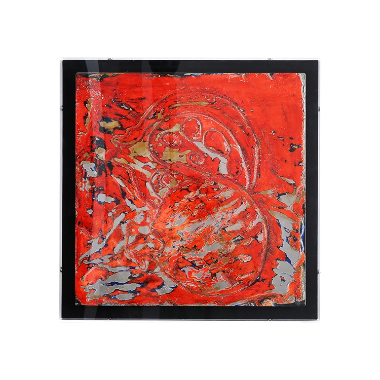 Artistic Abstract Acrylic Metal Printmaking