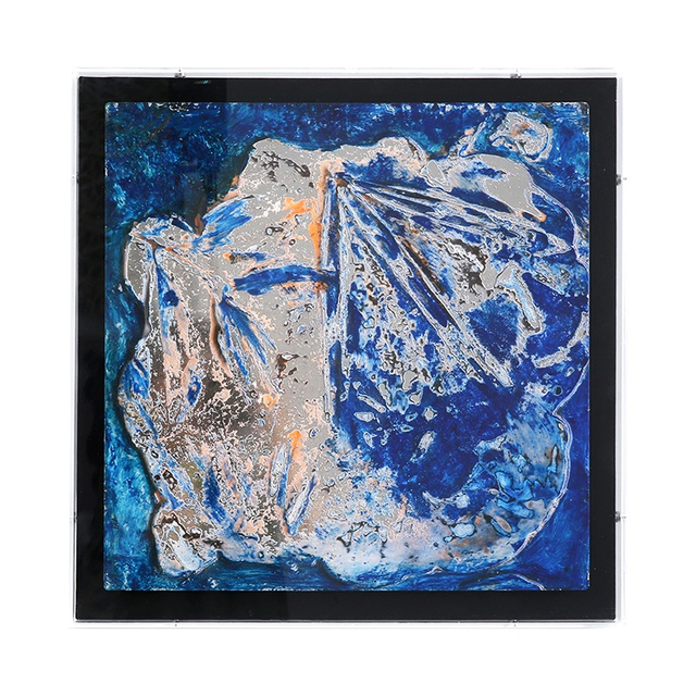 Artistic Abstract Acrylic Metal Printmaking